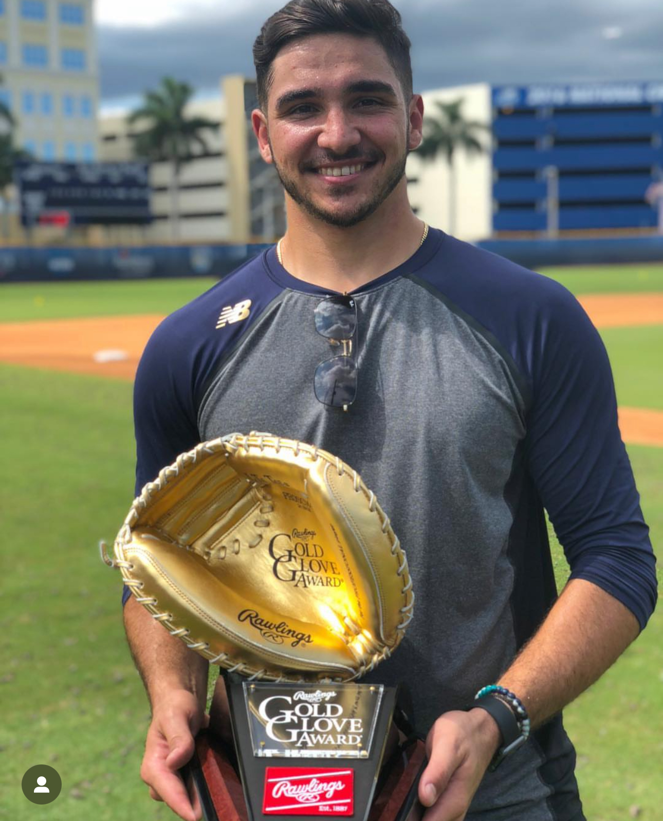 Jake Anchia — D2 Gold Glove winner