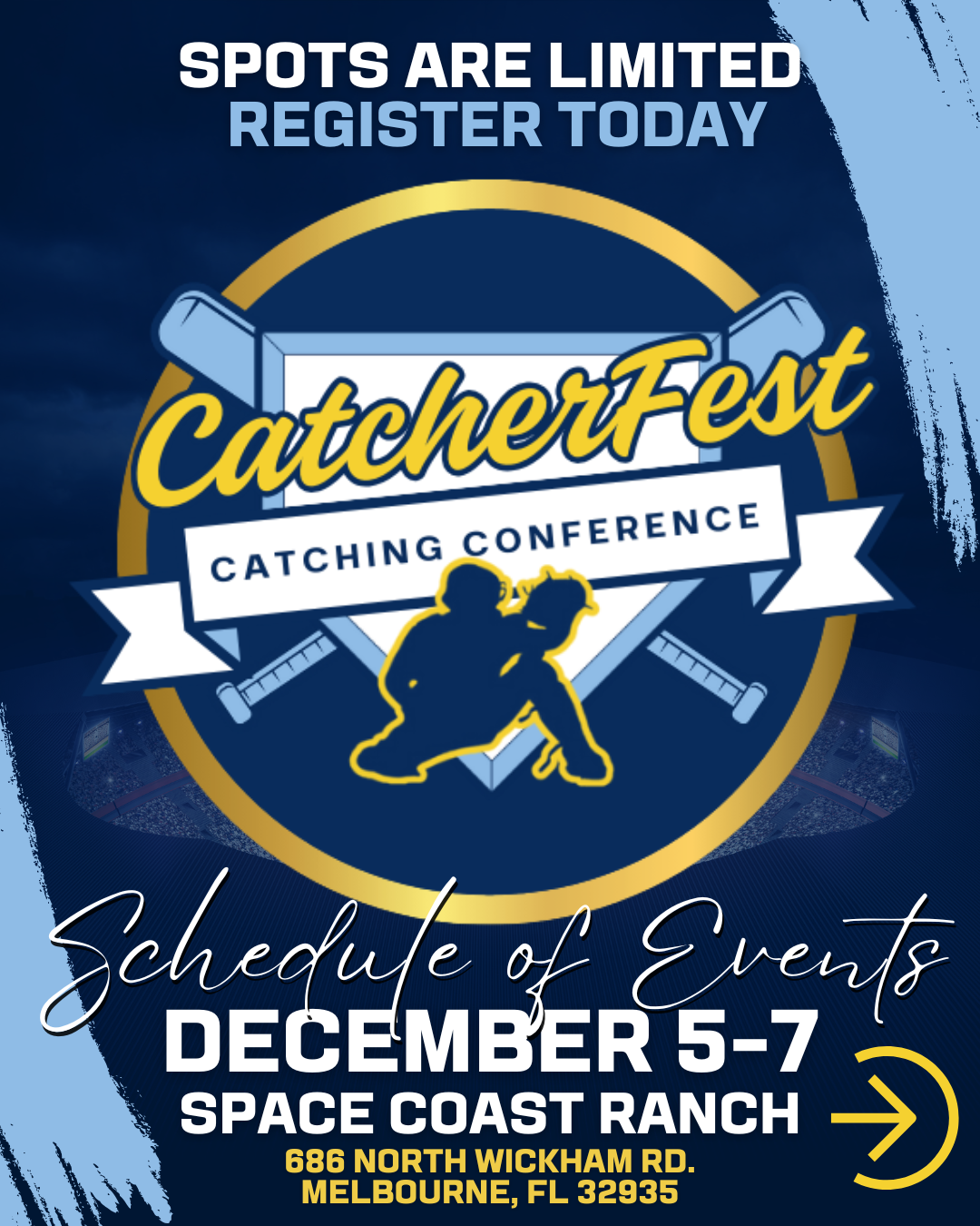CatcherFest Schedule of Events 2025