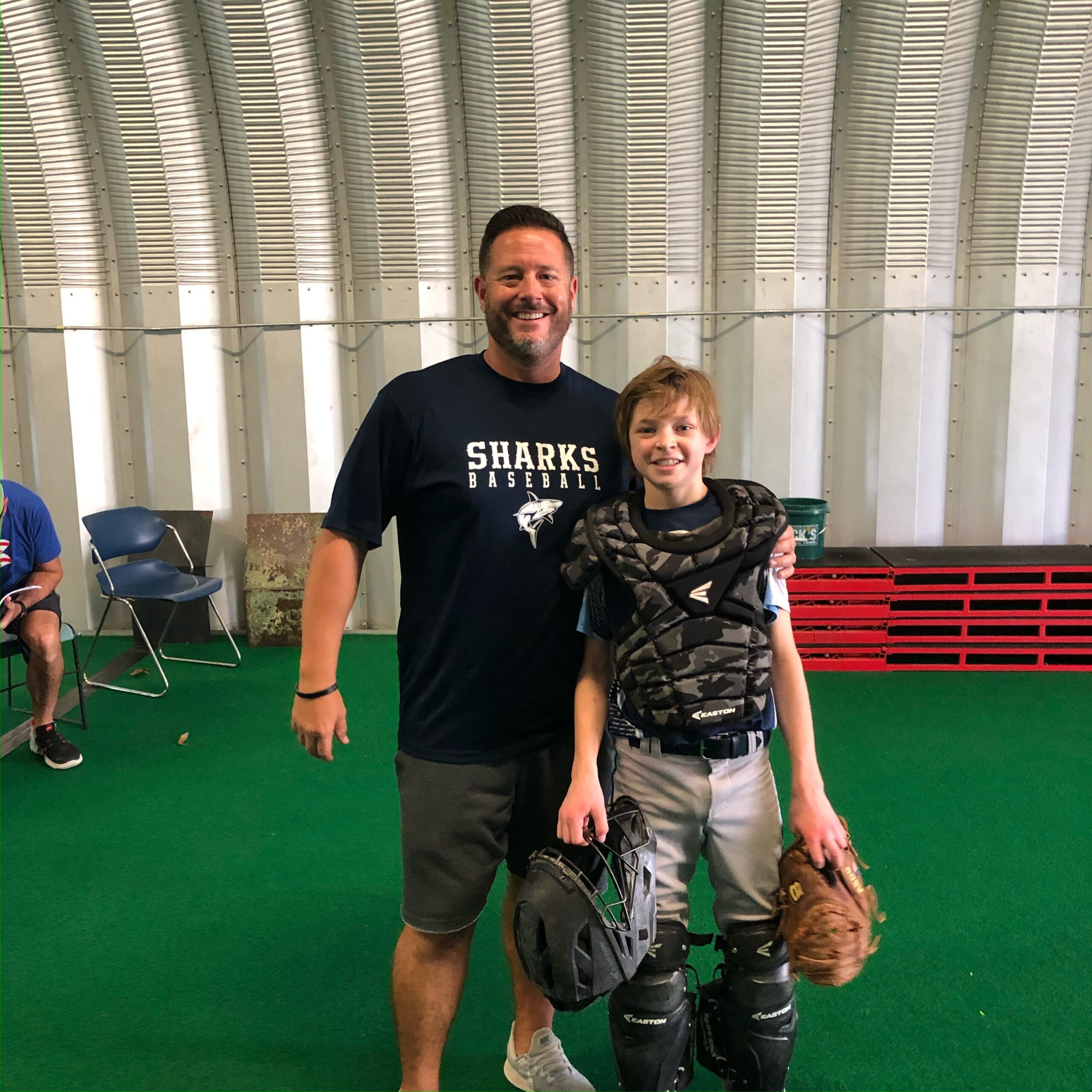 Jack Brenner at 12 with Greg Brown