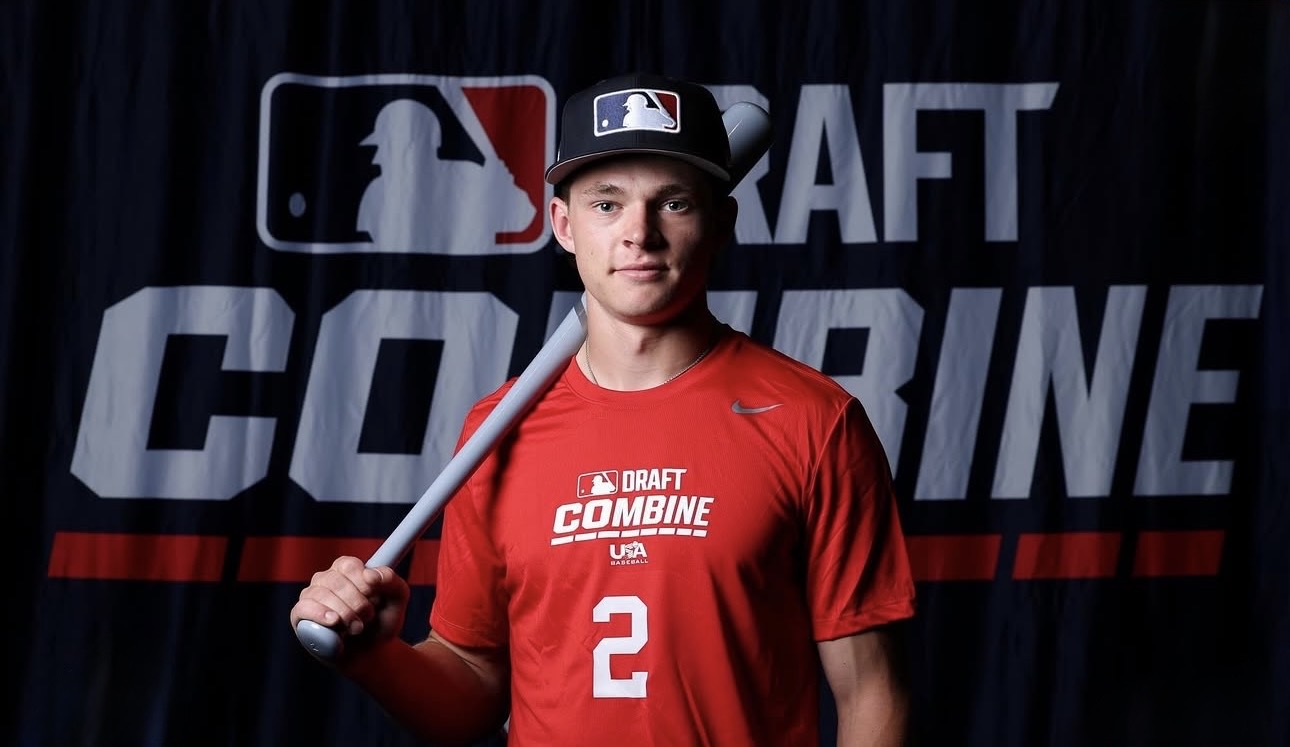 Jack Brenner at the MLB Draft Combine